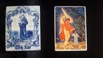 Villeroy & Boch en Nova Arte -  2 religieuze tegels, Antiek en Kunst, Ophalen of Verzenden