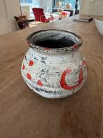 Vintage Aardewerk Indiase kookpotjes, Gebruikt, Overige kleuren, Aardewerk of Porselein, Ophalen of Verzenden