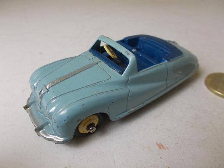 1954 Dinky Toys 106 AUSTIN ATLANTIC (Licht/Donkerblauw) -C-., Hobby en Vrije tijd, Modelauto's | 1:43, Gebruikt, Auto, Dinky Toys