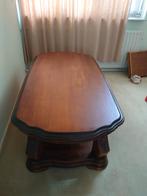 Massief eikenhouten salon tafel, Huis en Inrichting, Tafels | Salontafels, Ophalen, Gebruikt, 100 tot 150 cm, 50 tot 100 cm