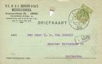 NV H. + J. Dekker + Co, Meubelfabriek, Assen - 04.1918 - bri, Ophalen of Verzenden, Briefkaart