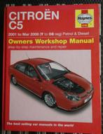 Citroën C5 service en repair manual 2001-2008 Haynes, Verzenden