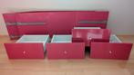 2x Ikea Kallax inzet met 2 lades, kleur roze, Ophalen, Gebruikt, Overige typen
