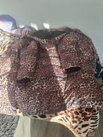 Lange winter jas panter print nieuw 3x gedragen, Kleding | Dames, Ophalen, Zo goed als nieuw, Maat 46/48 (XL) of groter, Beige