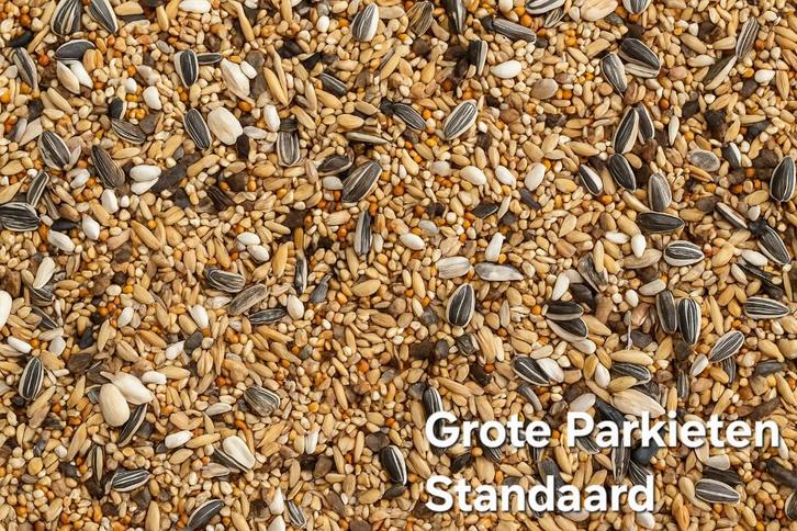 Grote Parkieten Standaard - 5kg uitgepond - Vogelvoer, Dieren en Toebehoren, Vogels | Toebehoren, Nieuw, Eten en Drinken, Verzenden