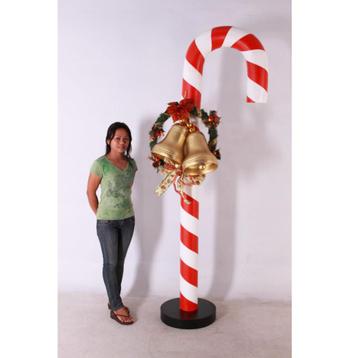CANDY CANE 190 cm - kerstbeeld candycane beschikbaar voor biedingen