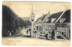 Lexmond - Dorpsgezicht met volk, Verzamelen, Ansichtkaarten | Nederland, Verzenden, Voor 1920, Gelopen, Utrecht