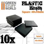 Vierkante Bases Leeg 40x40mm Bases 10 stuks 9832 Wargames, Verzenden, Spanje, GSW, Info@sceneryenzo.nl
