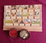 Vintage leesplankje met complete letters, Ophalen of Verzenden
