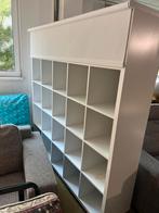 Ikea kas kallax met rolgordijn en wieltjes, Ophalen, Zo goed als nieuw, 25 tot 50 cm, 150 tot 200 cm