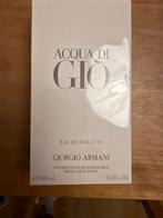 Acqua di Gio 100ml - Nieuw in plastic!, Sieraden, Tassen en Uiterlijk, Uiterlijk | Parfum, Ophalen of Verzenden, Nieuw