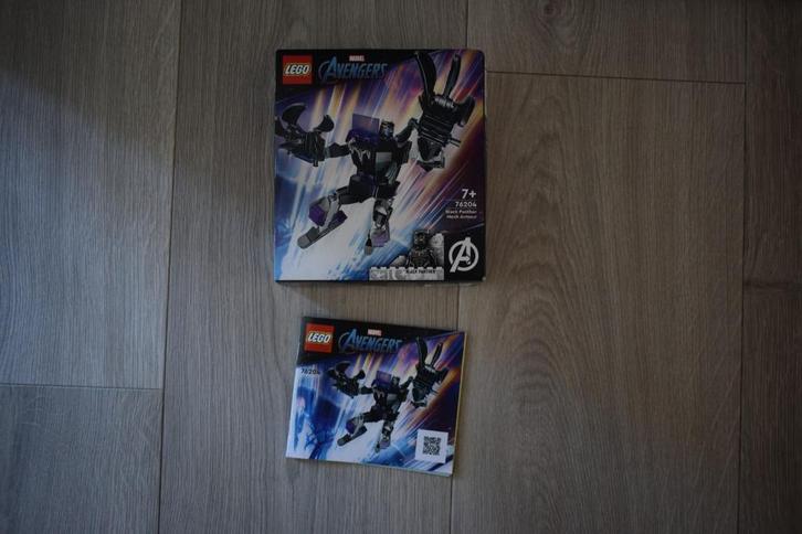 Lego Marvel Black Panther Mechapantser 76204, Kinderen en Baby's, Speelgoed | Duplo en Lego, Zo goed als nieuw, Lego, Complete set