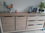 Licht Eiken kleur Lamulux Dressoir - Soho Model - 210cm, Huis en Inrichting, Kasten | Dressoirs, Ophalen, Eikenhout, Zo goed als nieuw