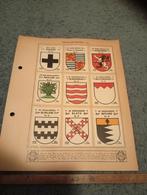 Vintage Heraldiek Historische geslachten NL Zegels, Antiek en Kunst, Ophalen of Verzenden