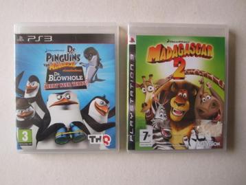 PS3 * Madagascar 2 of Pinguïns * Playstation 3 beschikbaar voor biedingen