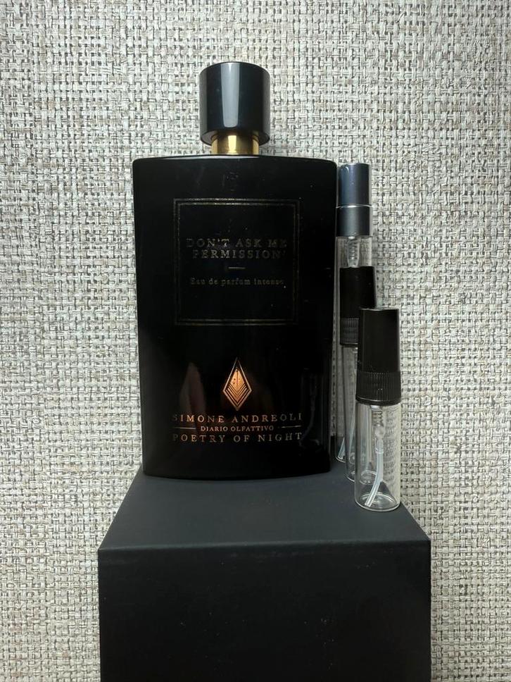 Simone andreoli don’t ask me permission, Sieraden, Tassen en Uiterlijk, Uiterlijk | Parfum, Nieuw, Ophalen of Verzenden