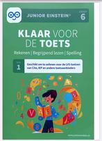Klaar Voor De Toets - Groep 6 - Junior Einstein deel 1/2, Boeken, Ophalen of Verzenden, Zo goed als nieuw, Overige niveaus, Nederlands