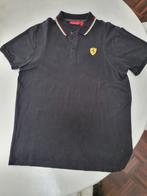 Poloshirt zwart origineel Ferrari, Ophalen of Verzenden, Maat 56/58 (XL), Zo goed als nieuw, Zwart