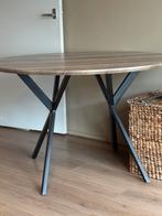 Ronde eettafel 120cm - beschadigd - eetkamer tafel, Huis en Inrichting, Ophalen, Zo goed als nieuw, Rond, 100 tot 150 cm