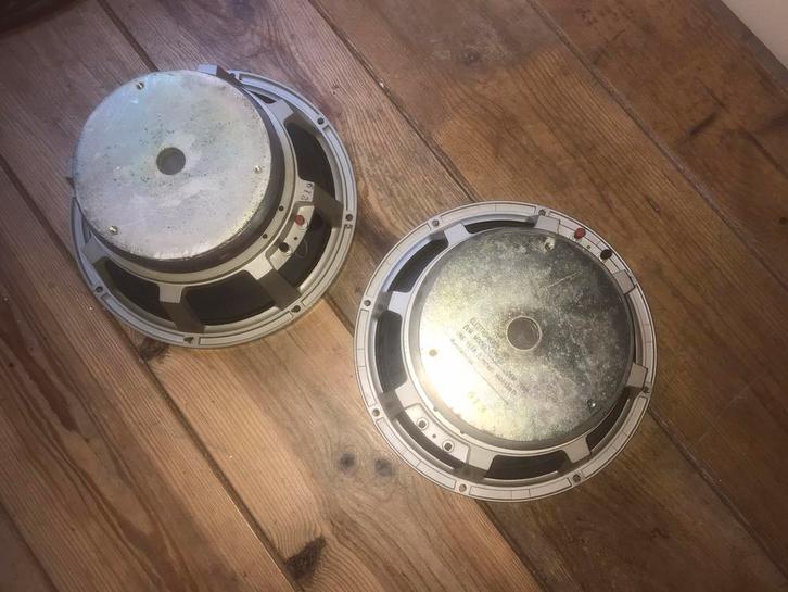 2x EVM 12-L (80’s) “ OEM - best high gain speakers”, Muziek en Instrumenten, Snaarinstrumenten | Gitaren | Elektrisch, Gebruikt