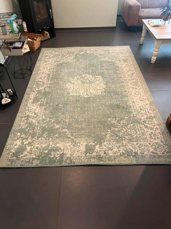 Vintage Volero Vloerkleed 278x186, Huis en Inrichting, Stoffering | Tapijten en Kleden, Gebruikt, 150 tot 200 cm, 200 cm of meer
