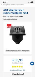 ACO vloerput afvoer regenwater etc, Tuin en Terras, Nieuw, Ophalen