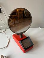 Vintage make-up spiegel/ scheer spiegel + lamp, Ophalen, Huis en Inrichting