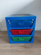 Lego opbergrek 3 lades, 3 kleuren, Ophalen