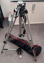 Manfrotto statief 028 met videobalhoofd 136, Audio, Tv en Foto, Fotografie | Statieven en Balhoofden, Ophalen, Gebruikt, Driepoot