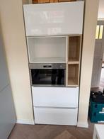 Ike keuken kast met laden ,magnetron, Huis en Inrichting, Keuken | Keukenelementen, Ophalen of Verzenden, Gebruikt, 25 tot 50 cm