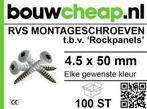 Rockpanel en schroeven bij Bouwcheap, Ophalen of Verzenden, Nieuw, Schroeven
