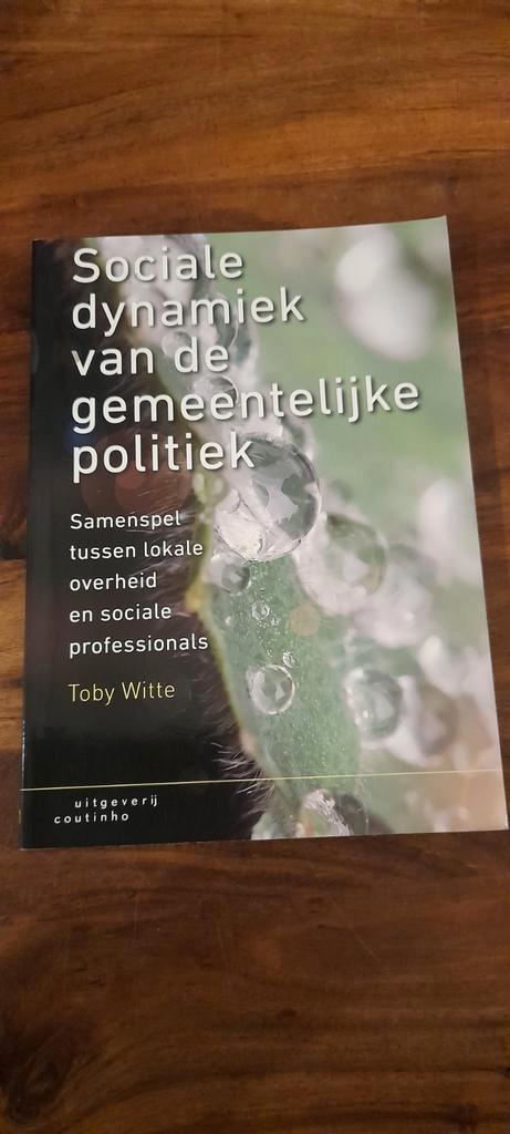 Toby Witte - Sociale dynamiek van de gemeentelijke politiek, Boeken, Wetenschap, Zo goed als nieuw, Sociale wetenschap, Ophalen of Verzenden