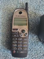 Vintage telefoon Motorola DS520, Gebruikt, Geen camera, Zwart, Fysiek toetsenbord