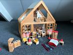Speelhuis met toebehoren, Ophalen, Gebruikt, Poppenhuis