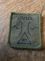 Borstembleem 101 Brugcie, Verzamelen, Militaria | Algemeen, Ophalen, Landmacht, Nederland, Embleem of Badge