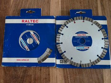Raltec diamant zaagbladen Nieuw. (Prijs per 2 stuks €50)  beschikbaar voor biedingen