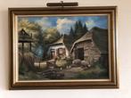 Schilderij van Reint Withaar- Boerderij / certificaat, Antiek en Kunst, Ophalen