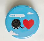 Oreo | bewaarblik (Ø17 x H6 cm), Verzamelen, Blikken, Ophalen of Verzenden, Zo goed als nieuw, Koek(jes), Overige merken