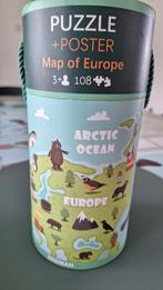Leuke Europa puzzel, Ophalen of Verzenden, 10 tot 50 stukjes, Gebruikt
