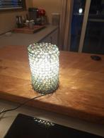 tafellamp, knikkerlamp, Huis en Inrichting, Ophalen, Zo goed als nieuw, Glas, Minder dan 50 cm
