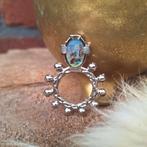 Vintage bidring/ gebedsring/ soldatenrozenkrans, Ophalen of Verzenden
