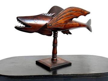 Flying Fish Sculpture Pitcairn Island  Grote Vliegende vis  beschikbaar voor biedingen