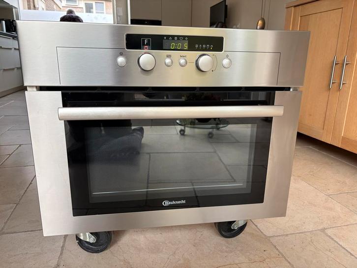 Bauknecht EMCHS 6140 Combimagnetron inbouw Oven, Witgoed en Apparatuur, Ovens, Gebruikt, Inbouw, Oven met grill, 45 tot 60 cm