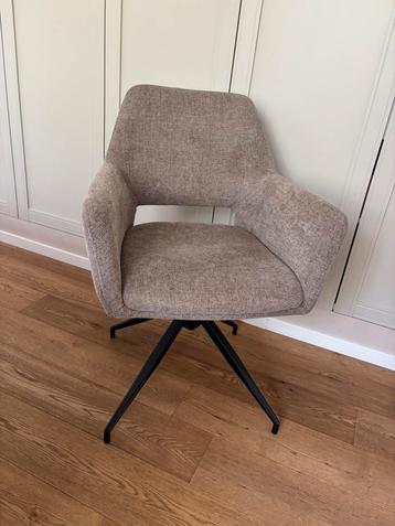 By Fonq Twist Eetkamerstoel Linnen Taupe