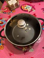 Valira braadpan, Gebruikt, Aluminium, Ophalen of Verzenden, Keramische plaat