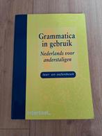 J. Bakx Grammatica in gebruik Nederlands voor anderstaligen, Niet van toepassing, Ophalen of Verzenden, Zo goed als nieuw, J. Bakx