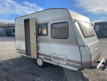 Dethleffs New Line 420 1993; vastbed zit tent fietsenrek beschikbaar voor biedingen