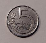 Munt: 5 Tsjechische kronen 2009 [5906]  [PoMuNi], Postzegels en Munten, Munten | Europa | Niet-Euromunten, Ophalen of Verzenden