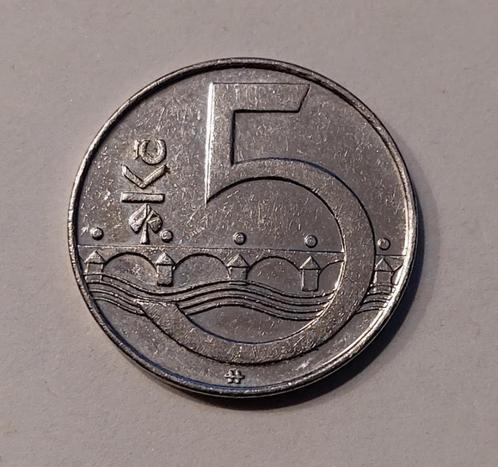 Munt: 5 Tsjechische kronen 2009 [5906]  [PoMuNi], Postzegels en Munten, Munten | Europa | Niet-Euromunten, Losse munt, Overige landen