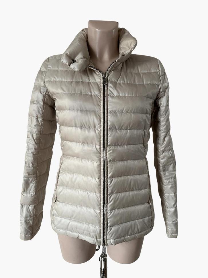 Closed jas M, Kleding | Dames, Jassen | Winter, Zo goed als nieuw, Maat 38/40 (M), Grijs, Ophalen of Verzenden